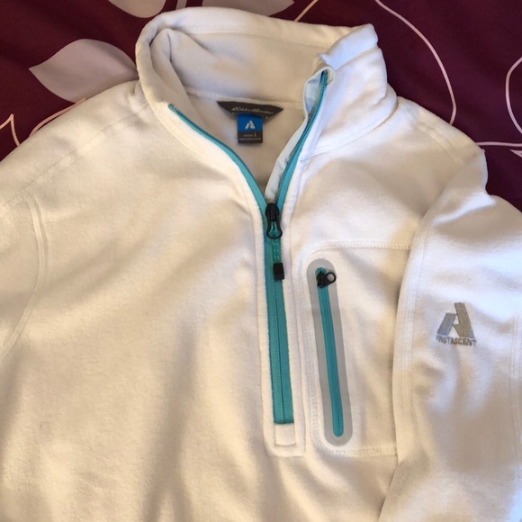Eddie Bauer Tops - NWOT Eddie Bauer half zip micro fleece. Never worn